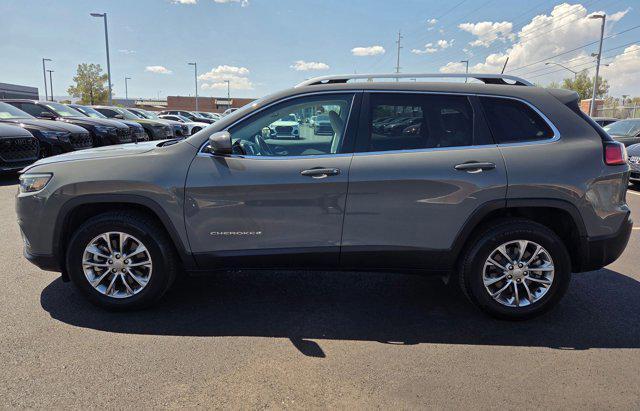 used 2021 Jeep Cherokee car, priced at $19,499