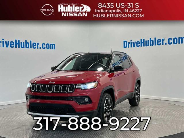 used 2023 Jeep Compass car, priced at $25,212