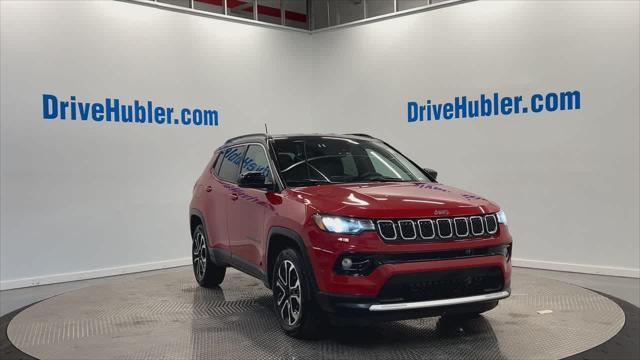 used 2023 Jeep Compass car, priced at $25,212