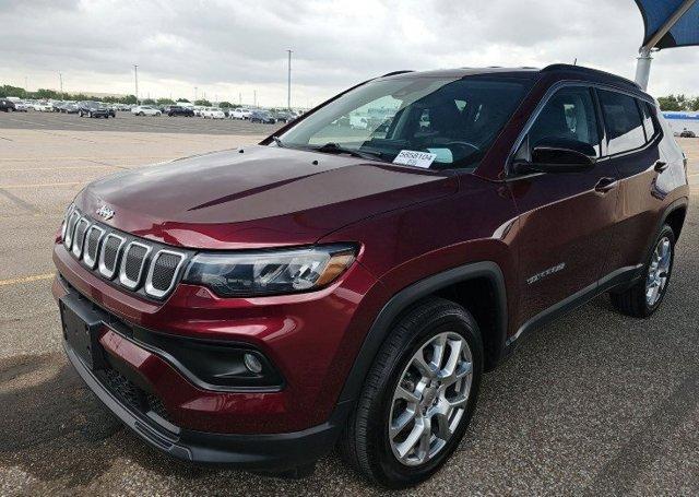 used 2022 Jeep Compass car, priced at $23,300