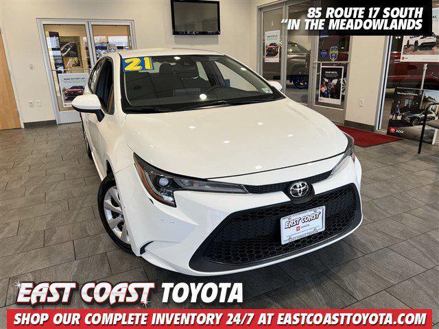 used 2021 Toyota Corolla car, priced at $20,595