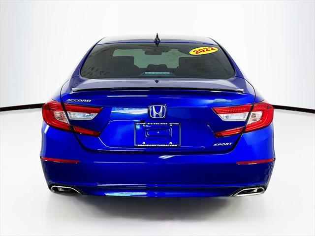 used 2022 Honda Accord car, priced at $24,992