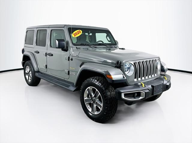 used 2020 Jeep Wrangler Unlimited car, priced at $30,392