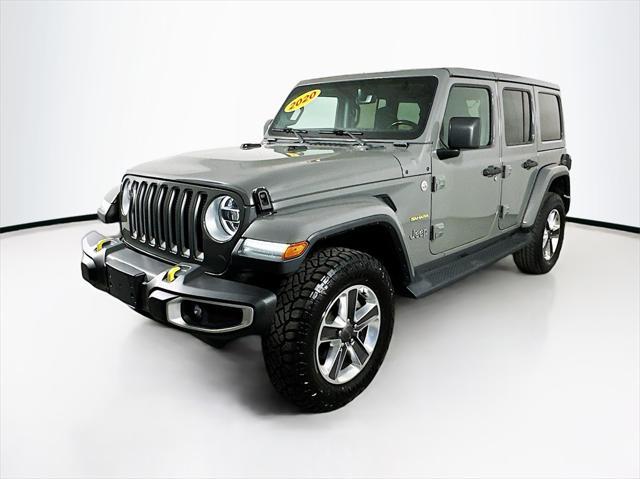 used 2020 Jeep Wrangler Unlimited car, priced at $30,392