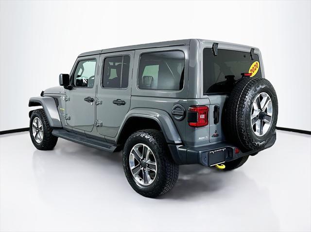 used 2020 Jeep Wrangler Unlimited car, priced at $30,392