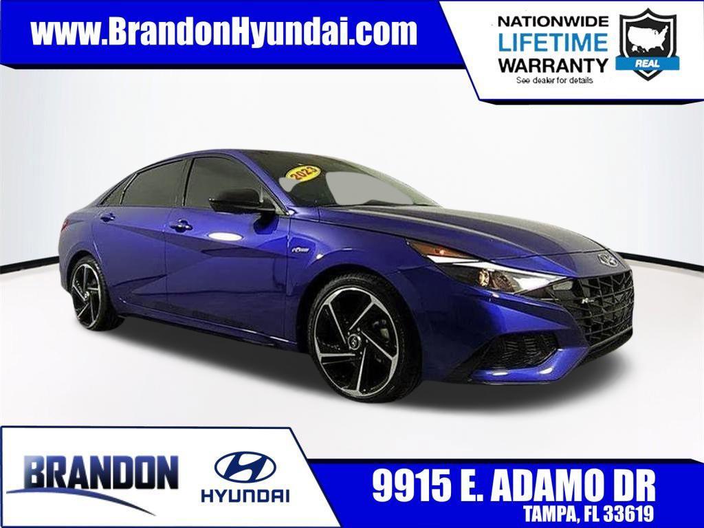 used 2023 Hyundai Elantra car, priced at $21,291