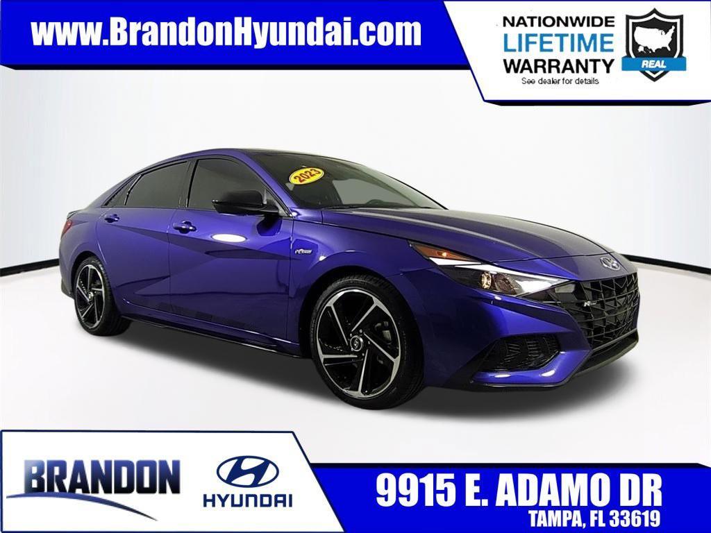 used 2023 Hyundai Elantra car, priced at $21,247