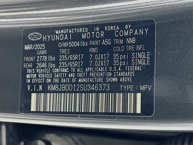 new 2025 Hyundai TUCSON Hybrid car, priced at $33,400