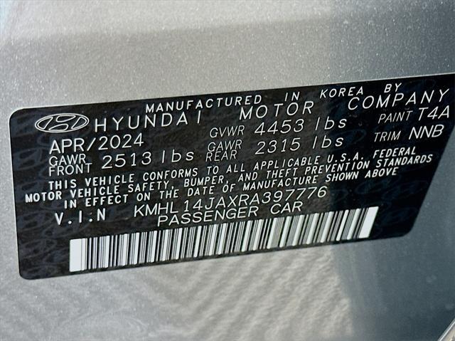 new 2024 Hyundai Sonata car, priced at $27,947