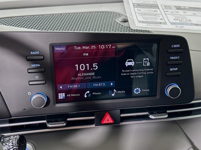 new 2025 Hyundai Elantra car, priced at $22,406