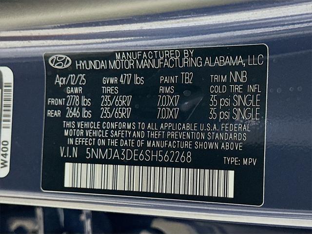 new 2025 Hyundai Tucson car, priced at $28,115