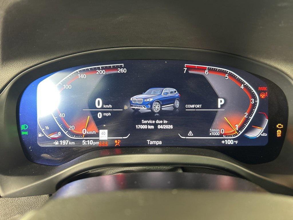 used 2024 BMW X3 car, priced at $37,212