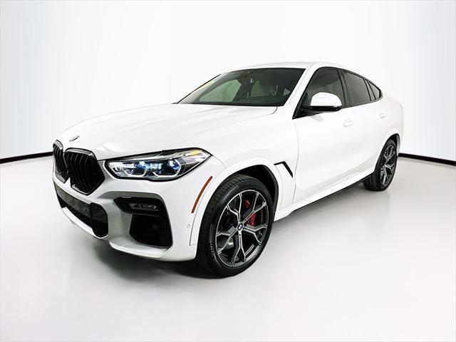 used 2021 BMW X6 car, priced at $47,242