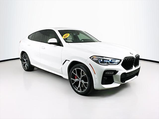 used 2021 BMW X6 car, priced at $47,242