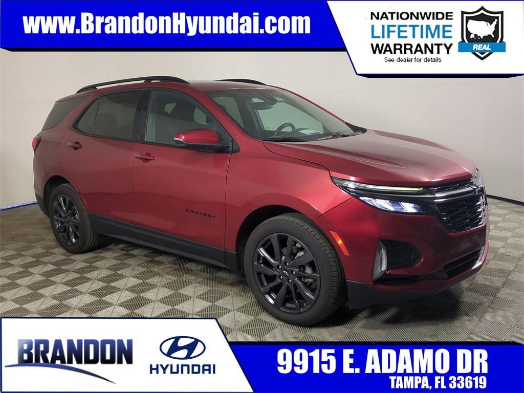 used 2022 Chevrolet Equinox car, priced at $21,524