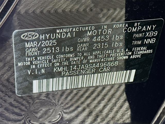 new 2025 Hyundai Sonata car, priced at $30,303