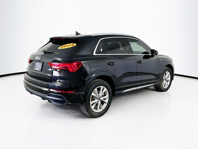 used 2024 Audi Q3 car, priced at $35,692