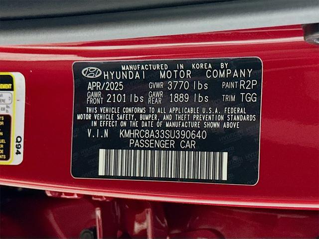new 2025 Hyundai Venue car, priced at $23,540
