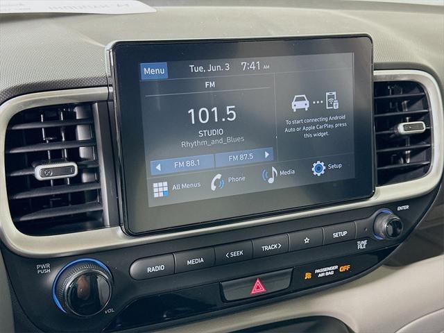 new 2025 Hyundai Venue car, priced at $23,540