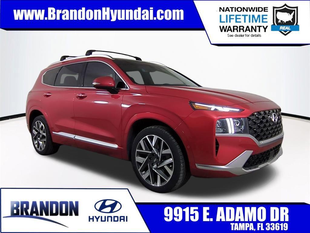 used 2022 Hyundai Santa Fe car, priced at $21,805