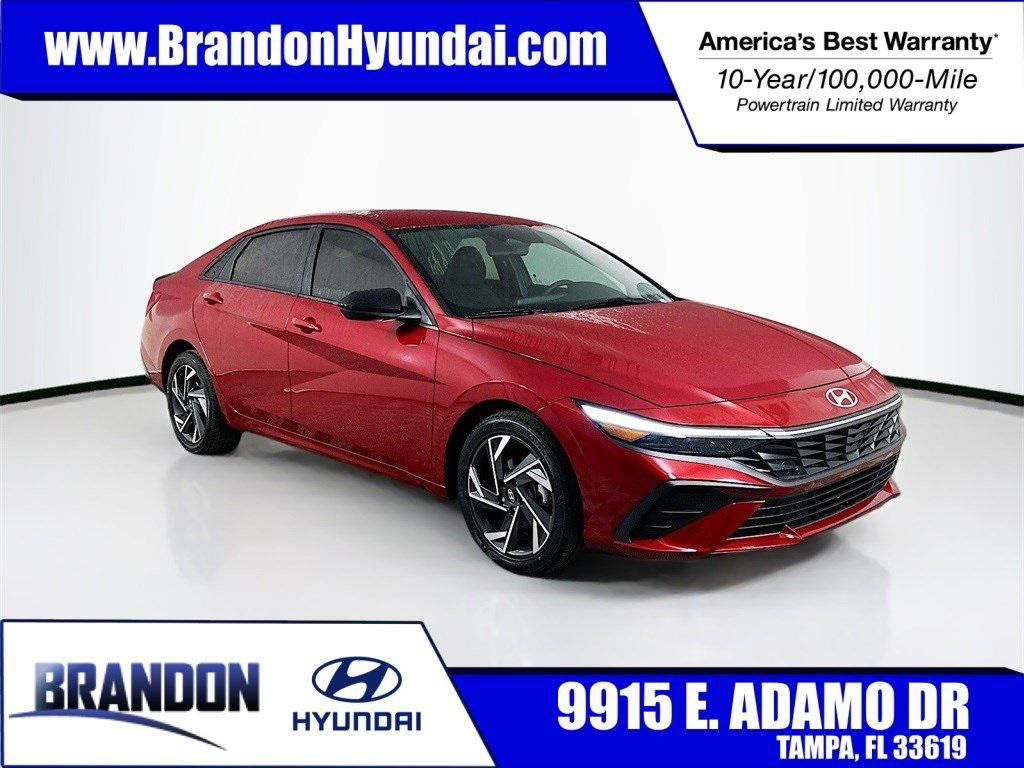 new 2025 Hyundai Elantra car, priced at $24,645