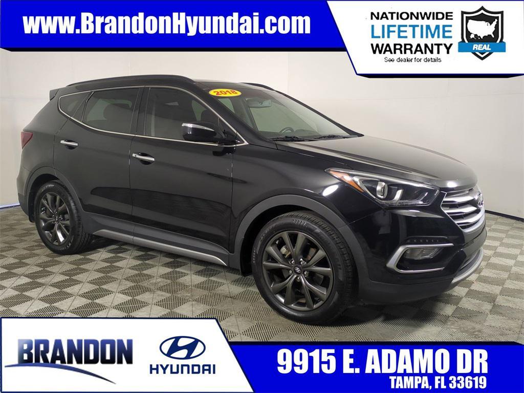 used 2018 Hyundai Santa Fe Sport car, priced at $16,804