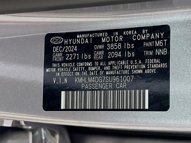 new 2025 Hyundai Elantra car, priced at $24,159