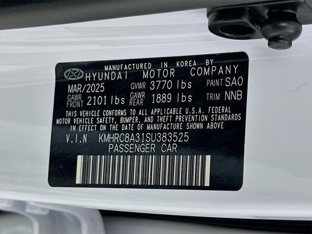 new 2025 Hyundai Venue car, priced at $24,135
