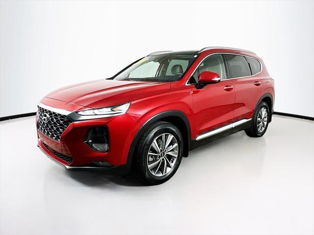 used 2019 Hyundai Santa Fe car, priced at $18,192