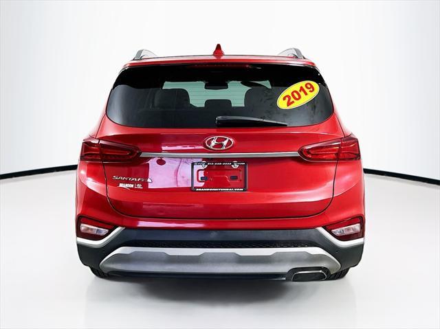 used 2019 Hyundai Santa Fe car, priced at $18,192