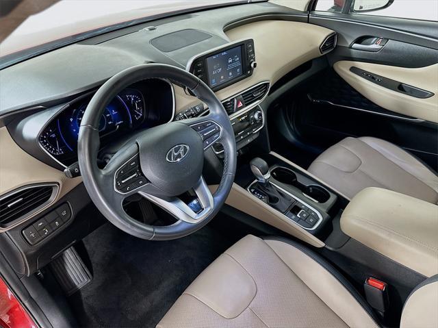 used 2019 Hyundai Santa Fe car, priced at $18,192