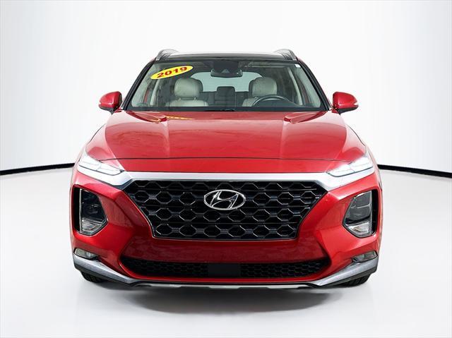 used 2019 Hyundai Santa Fe car, priced at $18,192