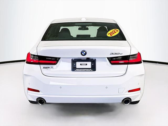 used 2023 BMW 330e car, priced at $34,582