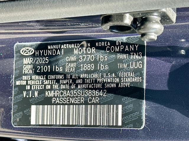 new 2025 Hyundai Venue car, priced at $24,135