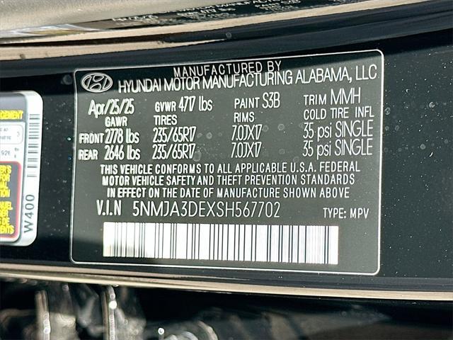 new 2025 Hyundai Tucson car, priced at $28,272