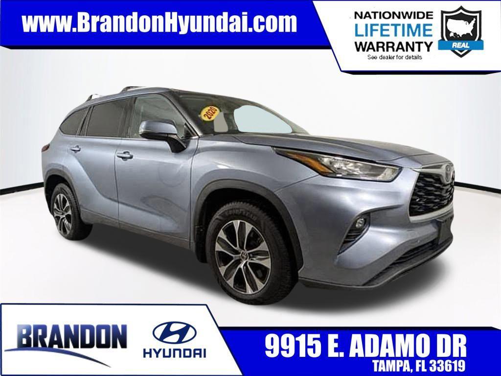 used 2020 Toyota Highlander car, priced at $24,835