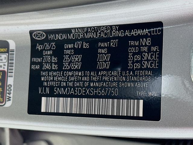 new 2025 Hyundai Tucson car, priced at $28,115