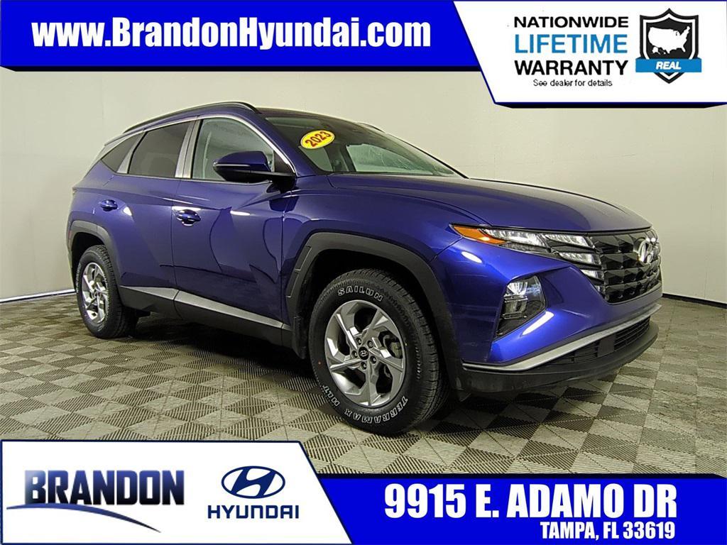 used 2023 Hyundai Tucson car, priced at $20,187