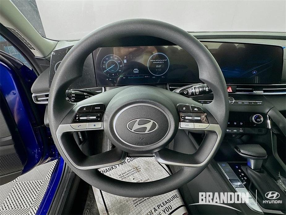 new 2024 Hyundai Elantra HEV car, priced at $25,733
