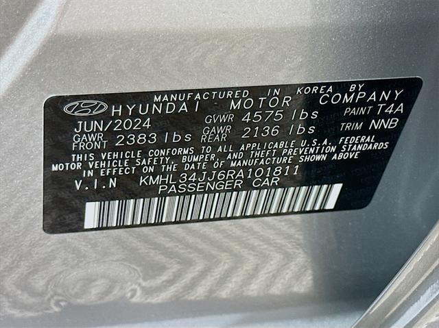 new 2024 Hyundai Sonata Hybrid car, priced at $28,569