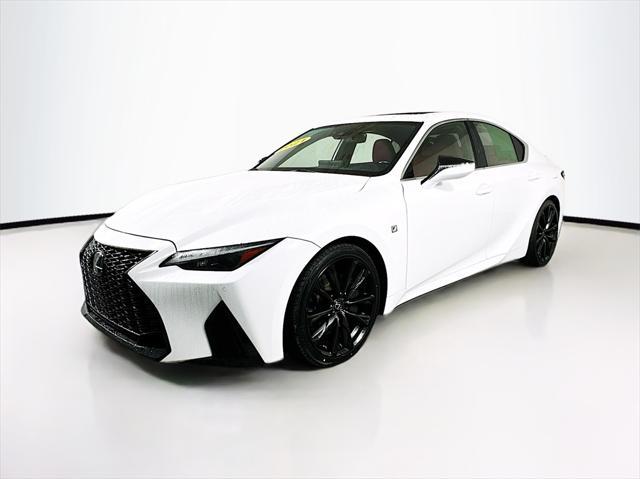 used 2021 Lexus IS 350 car, priced at $38,192