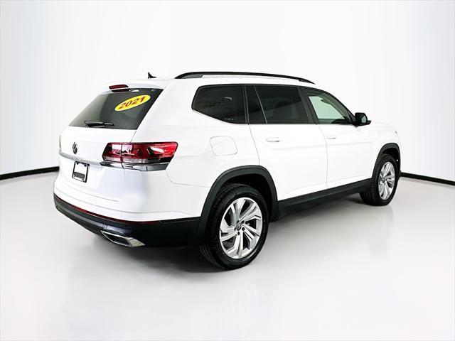 used 2021 Volkswagen Atlas car, priced at $25,952