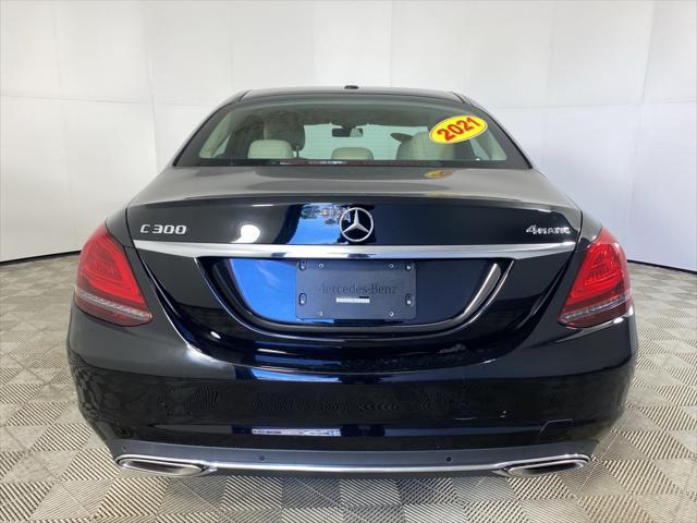 used 2021 Mercedes-Benz C-Class car, priced at $28,791