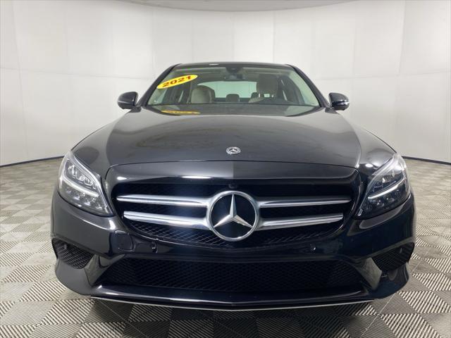 used 2021 Mercedes-Benz C-Class car, priced at $28,791