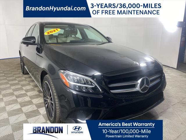 used 2021 Mercedes-Benz C-Class car, priced at $28,791