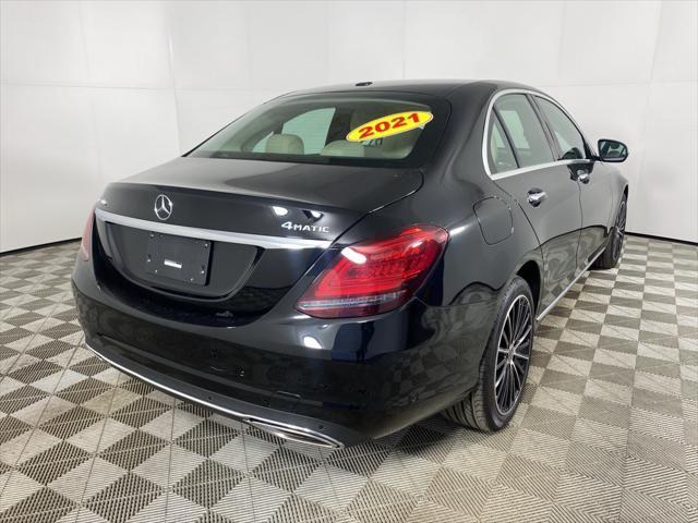 used 2021 Mercedes-Benz C-Class car, priced at $28,791