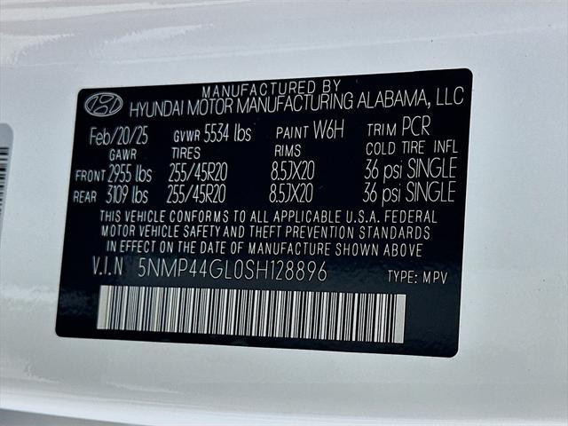 new 2025 Hyundai Santa Fe car, priced at $42,814