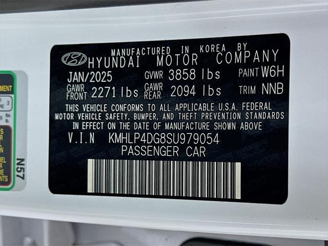 new 2025 Hyundai Elantra car, priced at $26,949