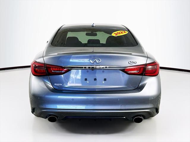 used 2022 INFINITI Q50 car, priced at $24,291