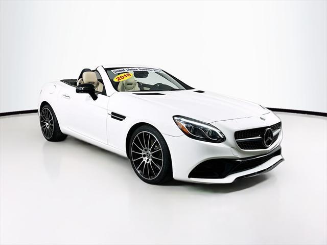 used 2018 Mercedes-Benz SLC 300 car, priced at $28,191